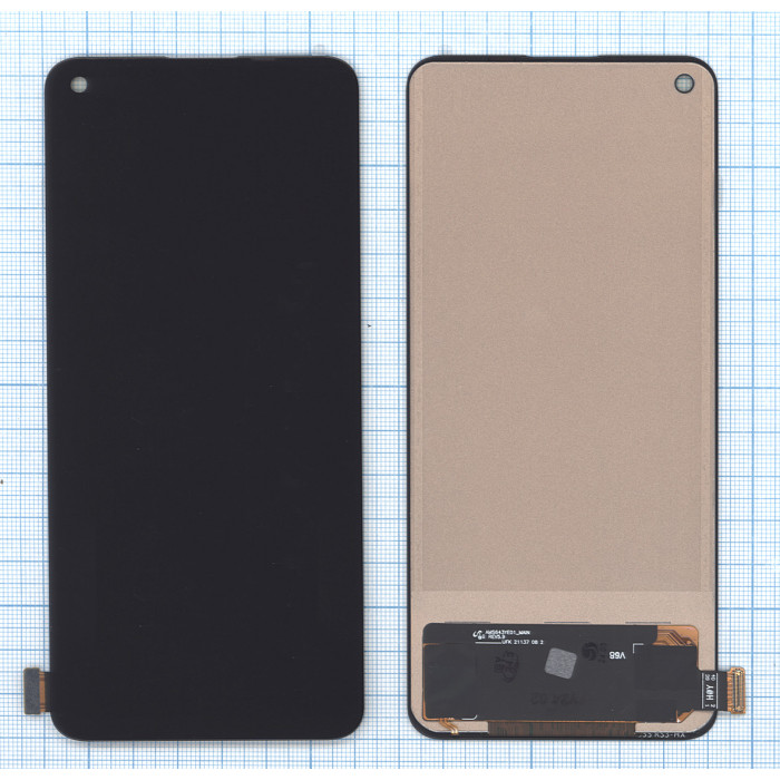 Дисплей для OnePlus Nord 2T в сборе с тачскрином TFT черный