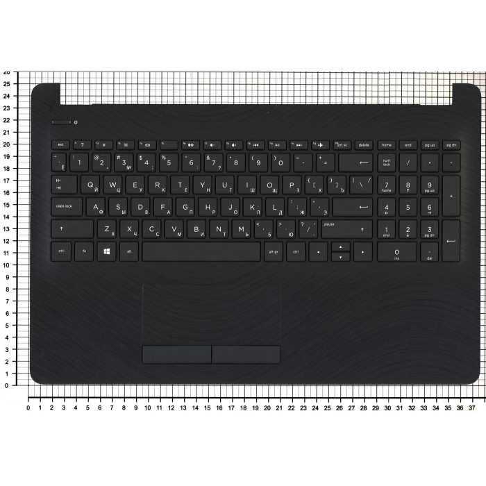 Клавиатура для HP 15-BS 15-BW топкейс черный