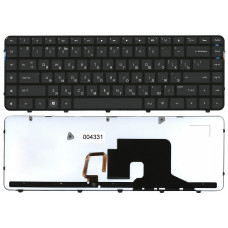 Клавиатура для HP Pavilion DV6-3000 черная с подсветкой