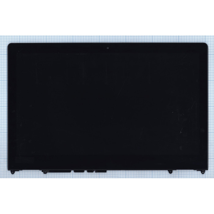 Модуль (матрица + тачскрин) для Lenovo Yoga 510-15IKB черный с рамкой
