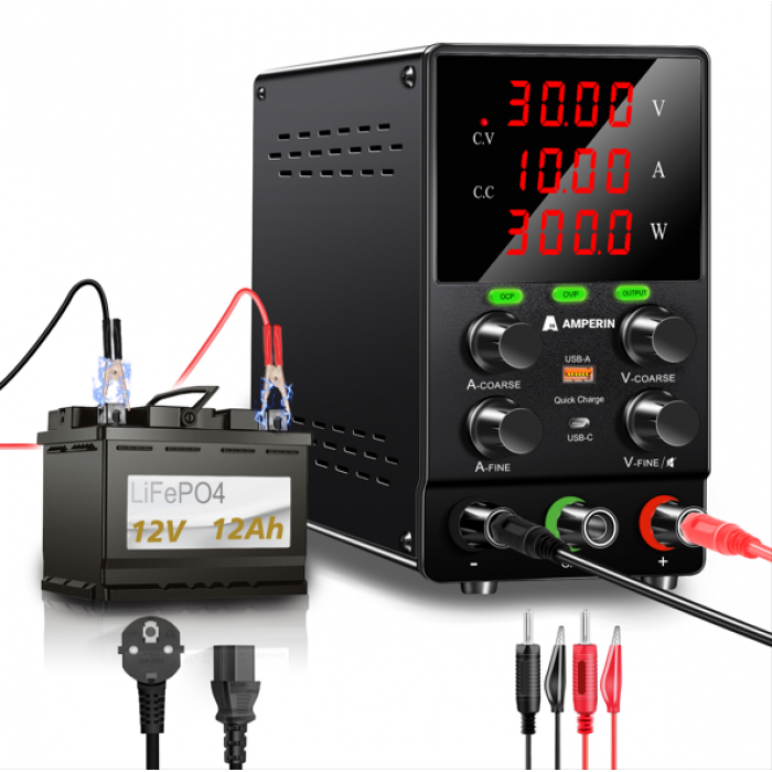 Лабораторный блок питания Amperin AI-SW3010 30V, 10A