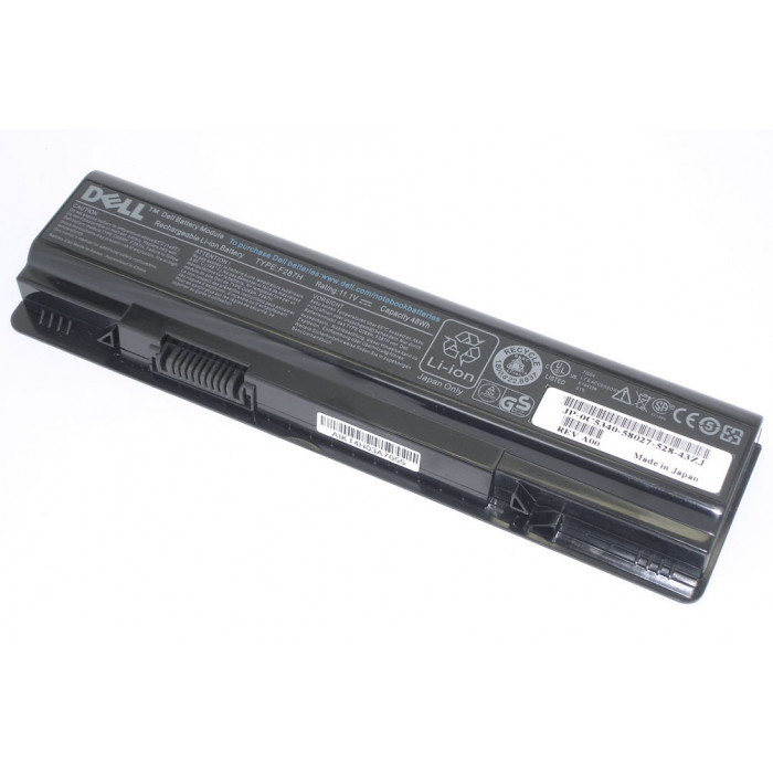 Аккумулятор для Dell Inspiron 1410, Vostro A840, A860, A860n, 1014 48Wh