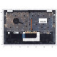 Клавиатура для ноутбука Lenovo IdeaPad Flex 5 14IAU7 серебристая