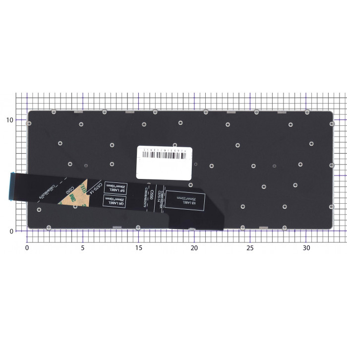 Клавиатура для ноутбука Lenovo Flex 5 CB-13 черная