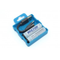 Аккумуляторная батарейка Beston (АА) 2200mAh, 1.5V с зарядкой Type-C 2 шт.