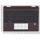 Клавиатура для ноутбука HP Spectre x360 13-AP 13T-AP черная топ-панель