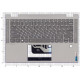 Клавиатура для ноутбука Lenovo IdeaPad Flex 5 14IAU7 серебристая