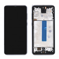 Дисплей (модуль) для Samsung Galaxy A73 SM-A736B в сборе с тачскрином и рамкой TFT белый