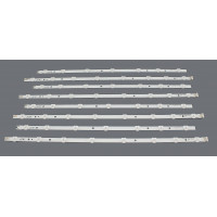 Светодиодная подсветка TV 50" Samsung UE50J UE50H (комплект 8шт)