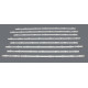Светодиодная подсветка TV 50" Samsung UE50J UE50H (комплект 8шт)