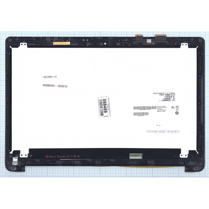 Модуль (матрица + тачскрин) для Asus Transformer Book Flip TP500LA-1A черный с рамкой