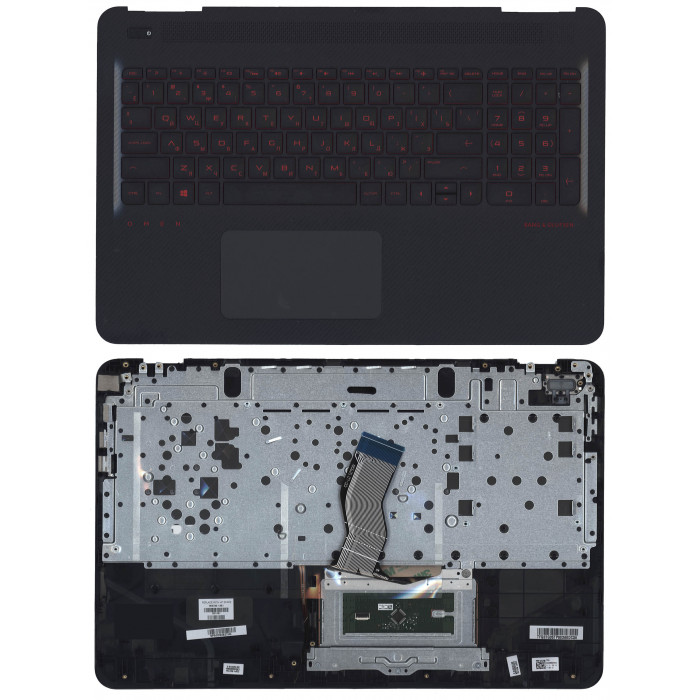 Клавиатура для HP Omen 15-AX топкейс