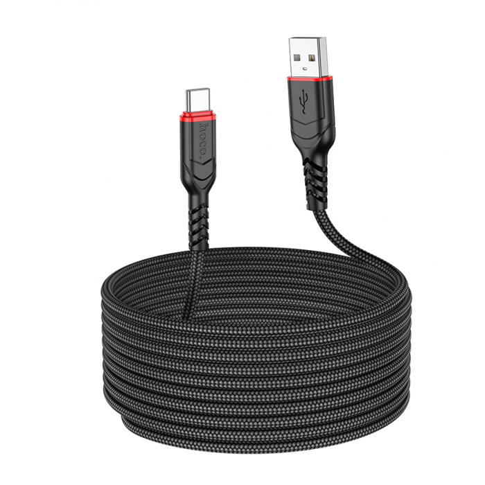 Кабель USB HOCO X59 Victory USB-Type-C, 3A, 3м, черный