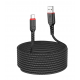 Кабель USB HOCO X59 Victory USB-Type-C, 3A, 3м, черный