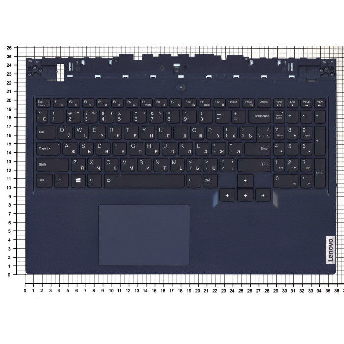 топкейс Синий для Lenovo Legion 5-15ACH6