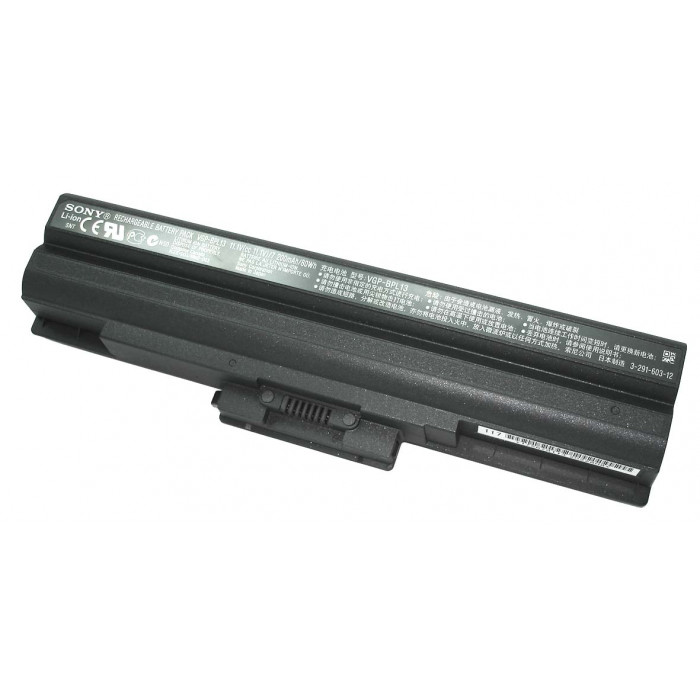 Аккумулятор для Sony Vaio VGN-AW, CS FW (VGP-BPL13) 7200mAh 80Wh черная