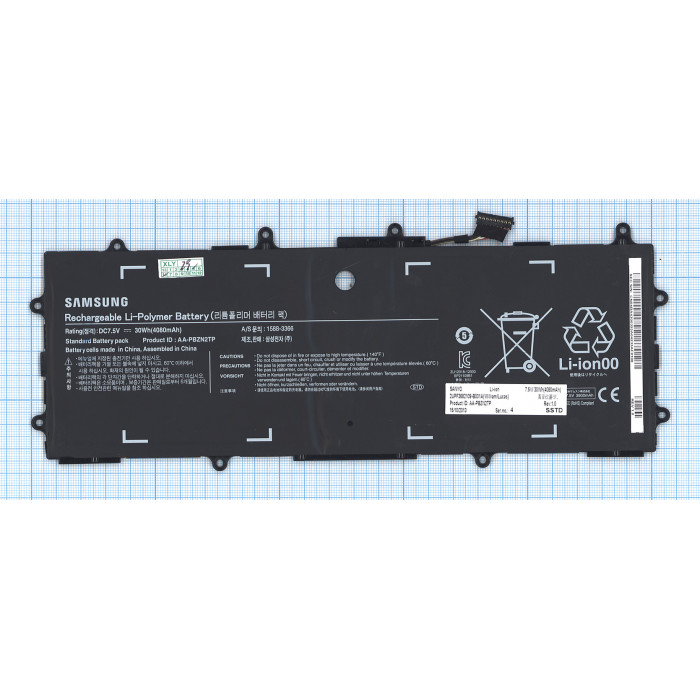 Аккумуляторная батарея AA-PBZN2TP для Samsung XE500T1C 905s3g 7.5V 30Wh
