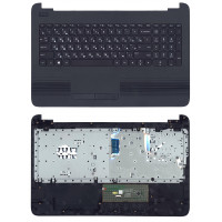 Клавиатура для HP Pavilion 250 G4 G5, 255 G4, 15-af черная топ-панель