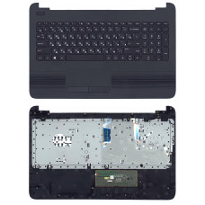 Клавиатура для HP Pavilion 250 G4 G5, 255 G4, 15-af черная топ-панель