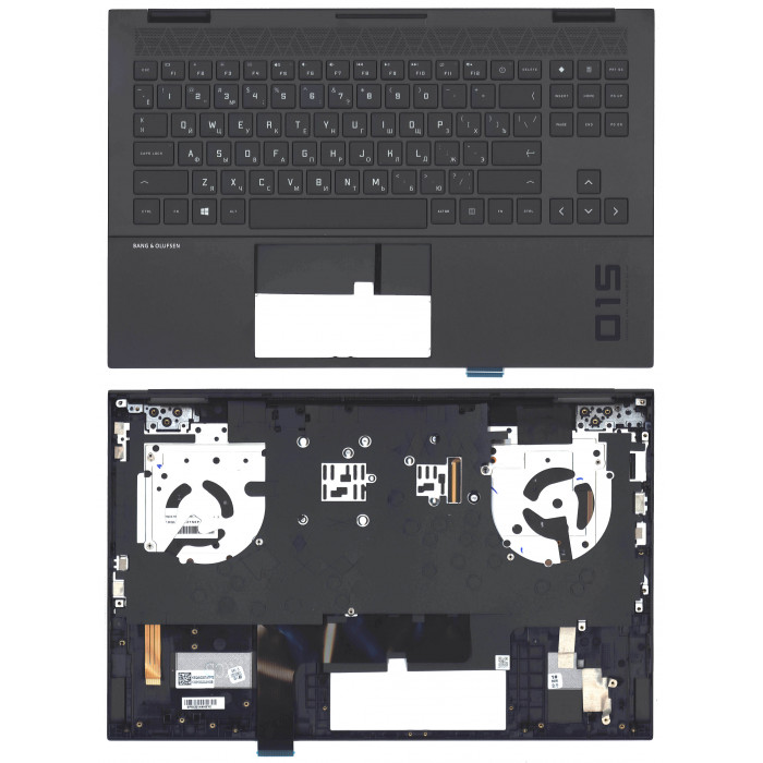 Клавиатура для HP Omen 15-EK 15-EN топкейс RGB