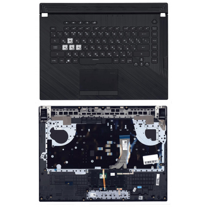 Клавиатура для Asus ROG Strix G531GU с подсветкой RGB топкейс
