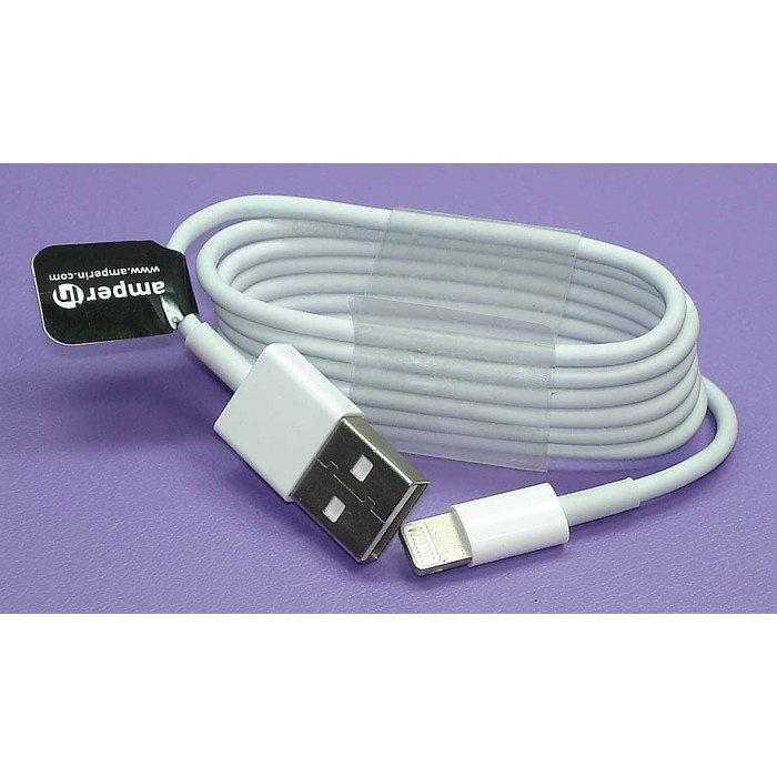 Кабель AI-LUSB для зарядки и синхронизации Lightning на USB 2.0 белый