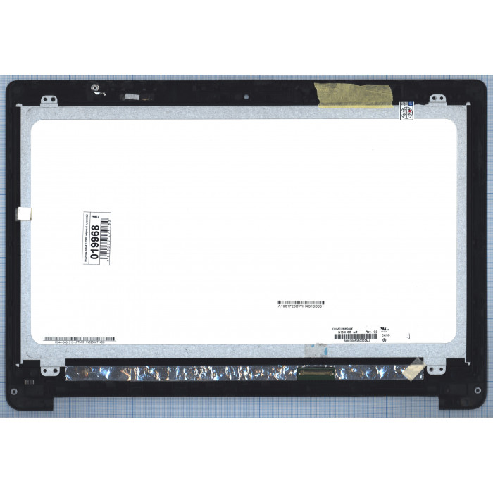 Модуль (матрица + тачскрин) для Asus TP500 FHD 40pin черный с рамкой