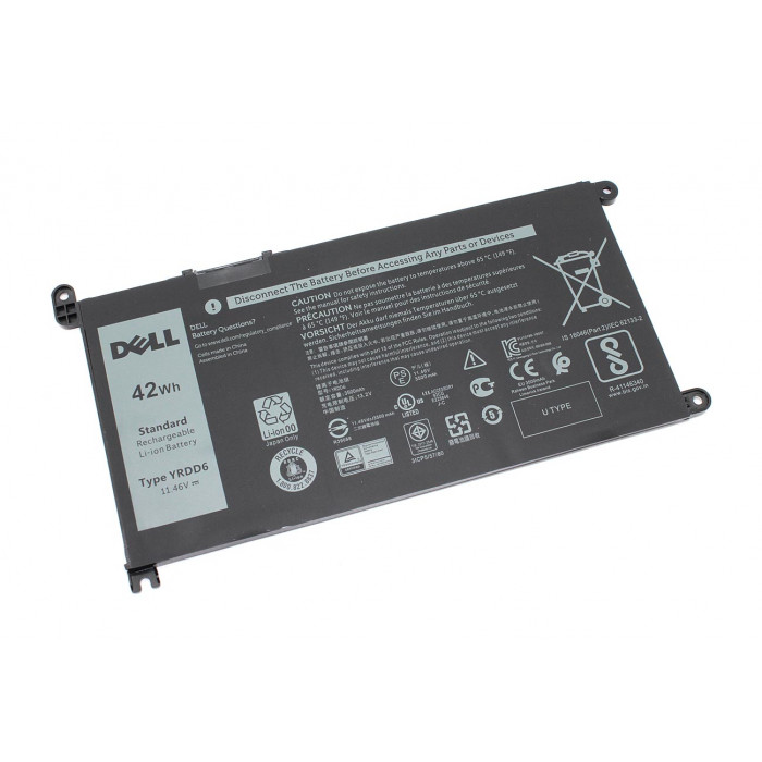 Аккумулятор для Dell Inspiron 14 5482 5485 (YRDD6) 42WH 11.4V