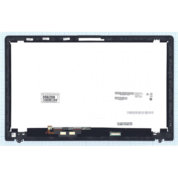 Модуль (матрица + тачскрин) для Acer Aspire V5-572 черный с черной рамкой