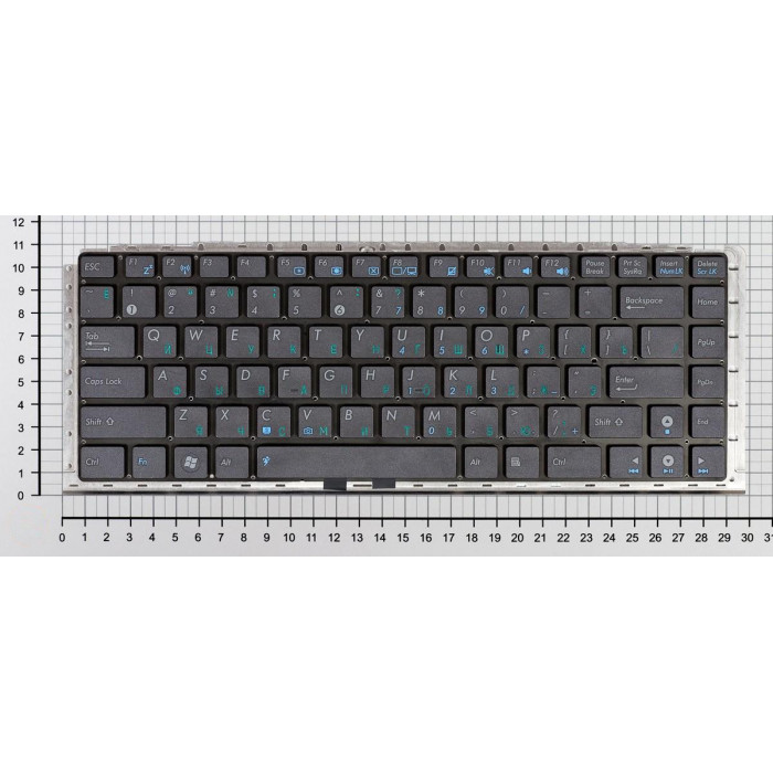 Клавиатура для Asus UX30 UX30S черная