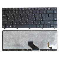 Клавиатура для Acer Aspire Timeline 3410 3410T 3410G 4741 3810 3810T черная с подсветкой