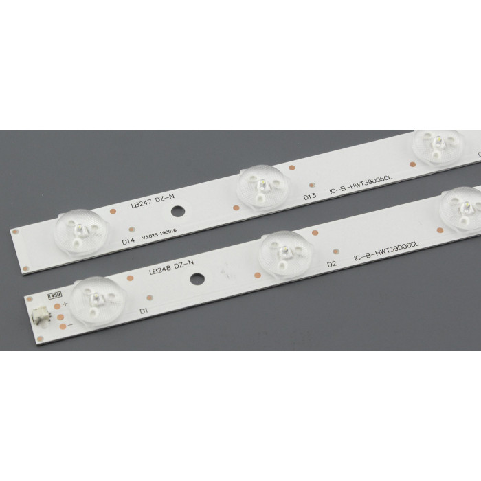 Светодиодная подсветка TV 39-40" IC-B-HWT39D060L/R (комплект 8шт)