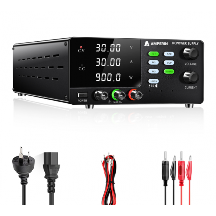 Лабораторный блок питания Amperin AI-MWS3030U 30V, 30A