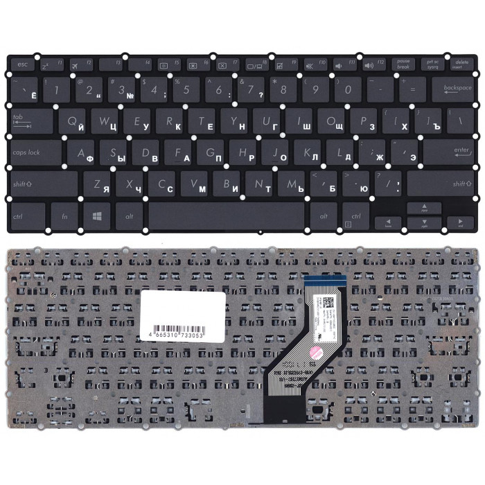 Клавиатура для Asus NovaGo TP370QL черная