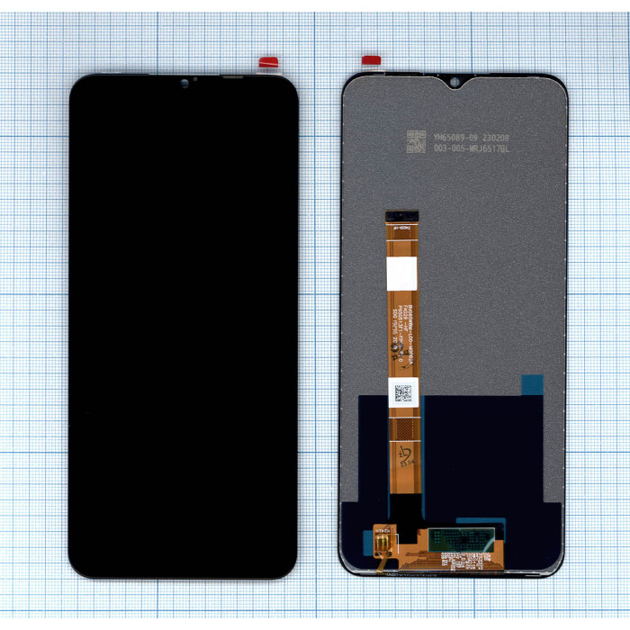Дисплей для Realme Narzo 10 / Narzo 10A черный