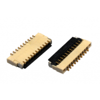 Разъем FPC Flip-Lock 0510-16RLGF 16 pin высота 1мм шаг 0,5мм