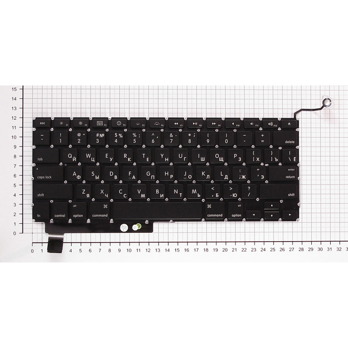 Клавиатура для Apple MacBook A1286 с SD плоский ENTER