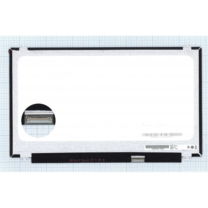 B156XTN04.4 матрица 15.6 1366x768 (HD) 30pin TN уши вверх/вниз
