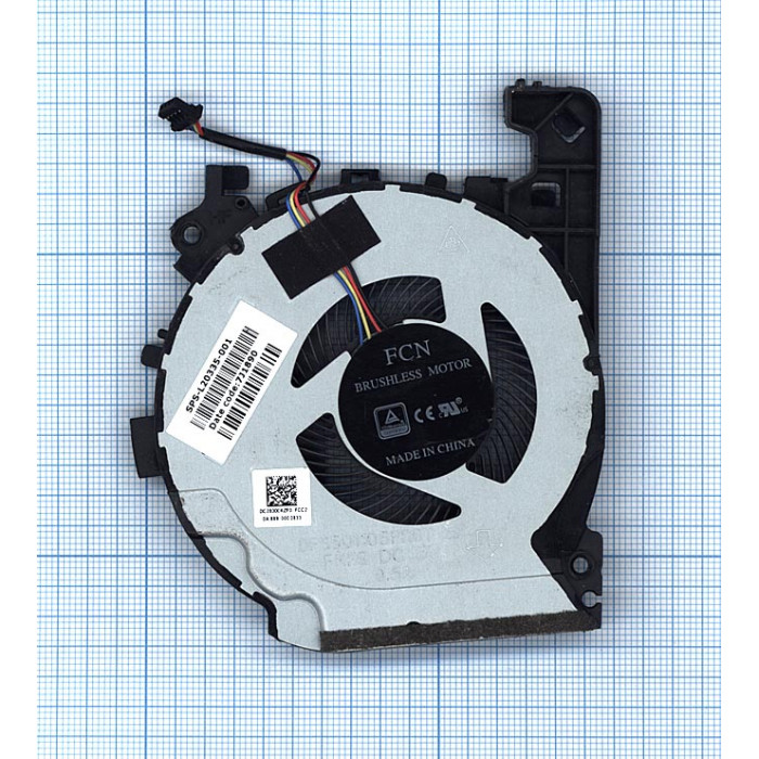 Кулер для ноутбука HP Pavilion 15-CX CPU