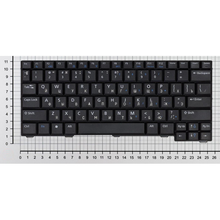 Клавиатура для Dell Latitude 2100 черная