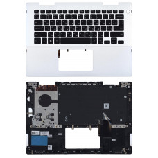 Клавиатура для Dell Inspiron 14 5482 черная топ-панель