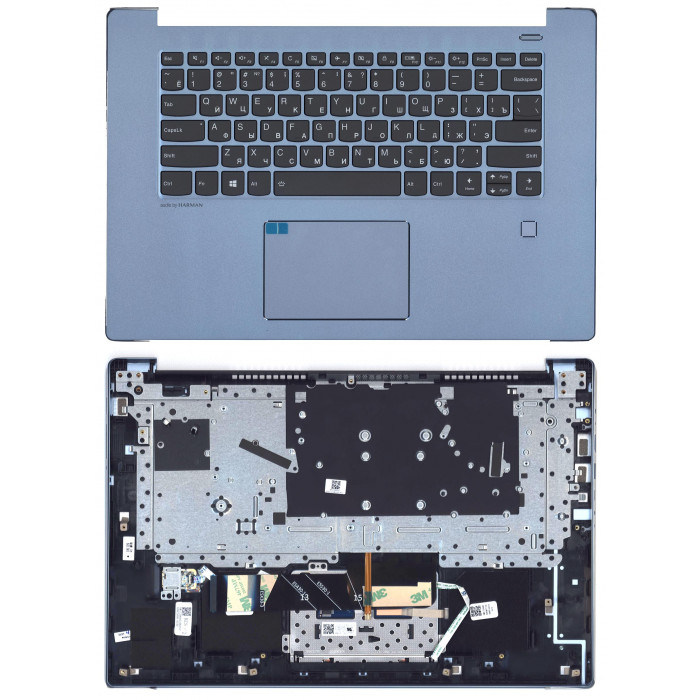 Клавиатура для Lenovo Ideapad 530S-15IKB топкейс синий