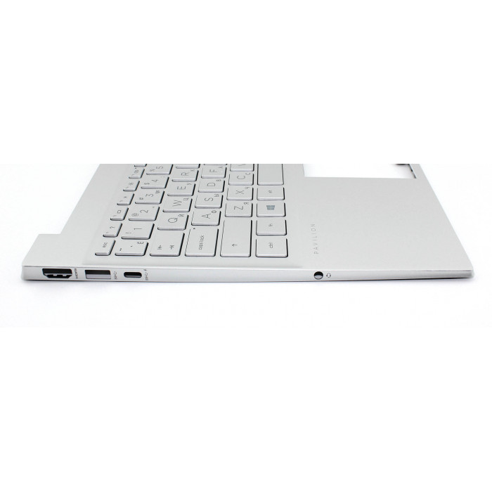 Клавиатура для HP Pavilion 15-EG 15-EH Серебро топкейс FPR NO/SD