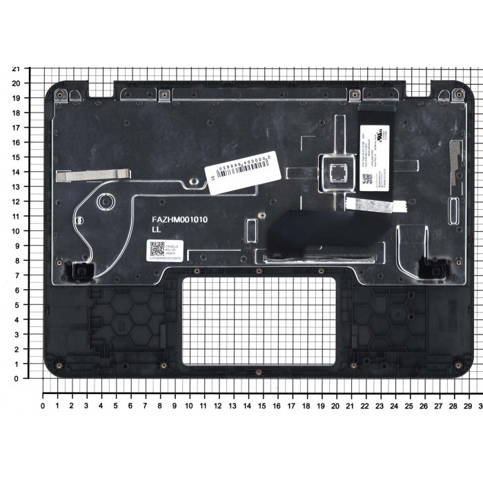 Клавиатура для Acer Chromebook C731 черная топ-панель