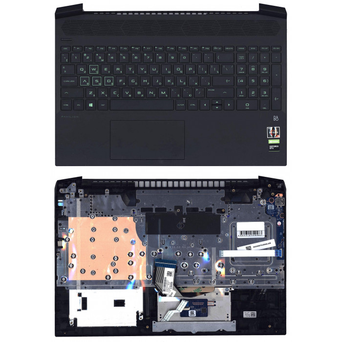 Клавиатура для HP Pavilion Gaming 15-EC