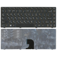 Клавиатура для Lenovo IdeaPad G360 черная с рамкой