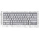 Клавиатура для Sony SVF14N FIT серебристая с подсветкой