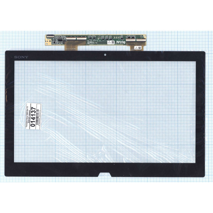 Сенсорное стекло (тачскрин) для Sony Vaio Duo 13 SVD1321 черный