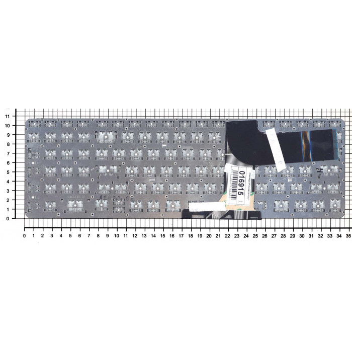Клавиатура для HP Pavilion 15-P 17-F черная с подсветкой