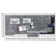 Клавиатура для HP Compaq Presario 2710P серебристая